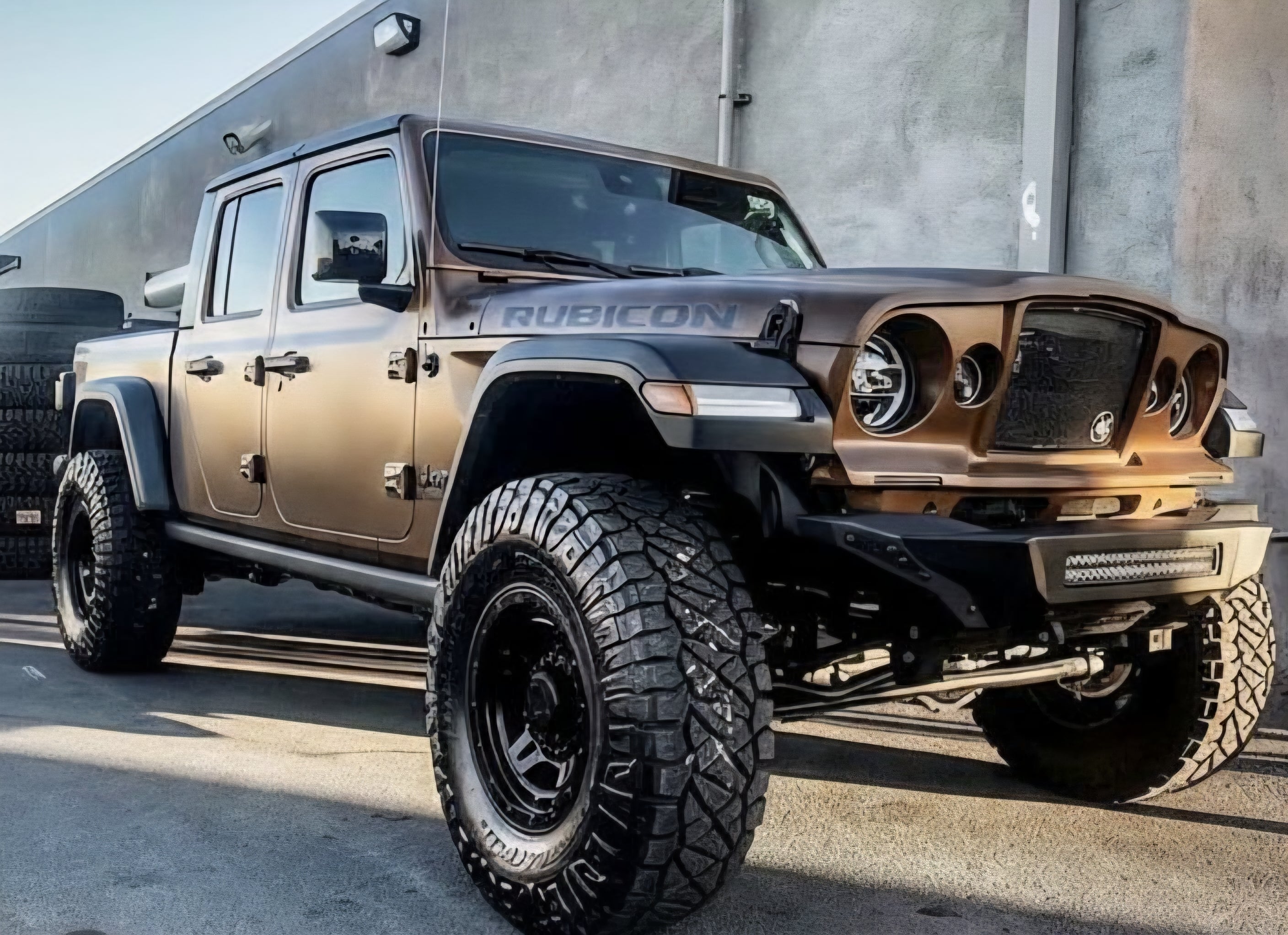 100% Bolt-On Retro Jeep Front End Conversion Kit