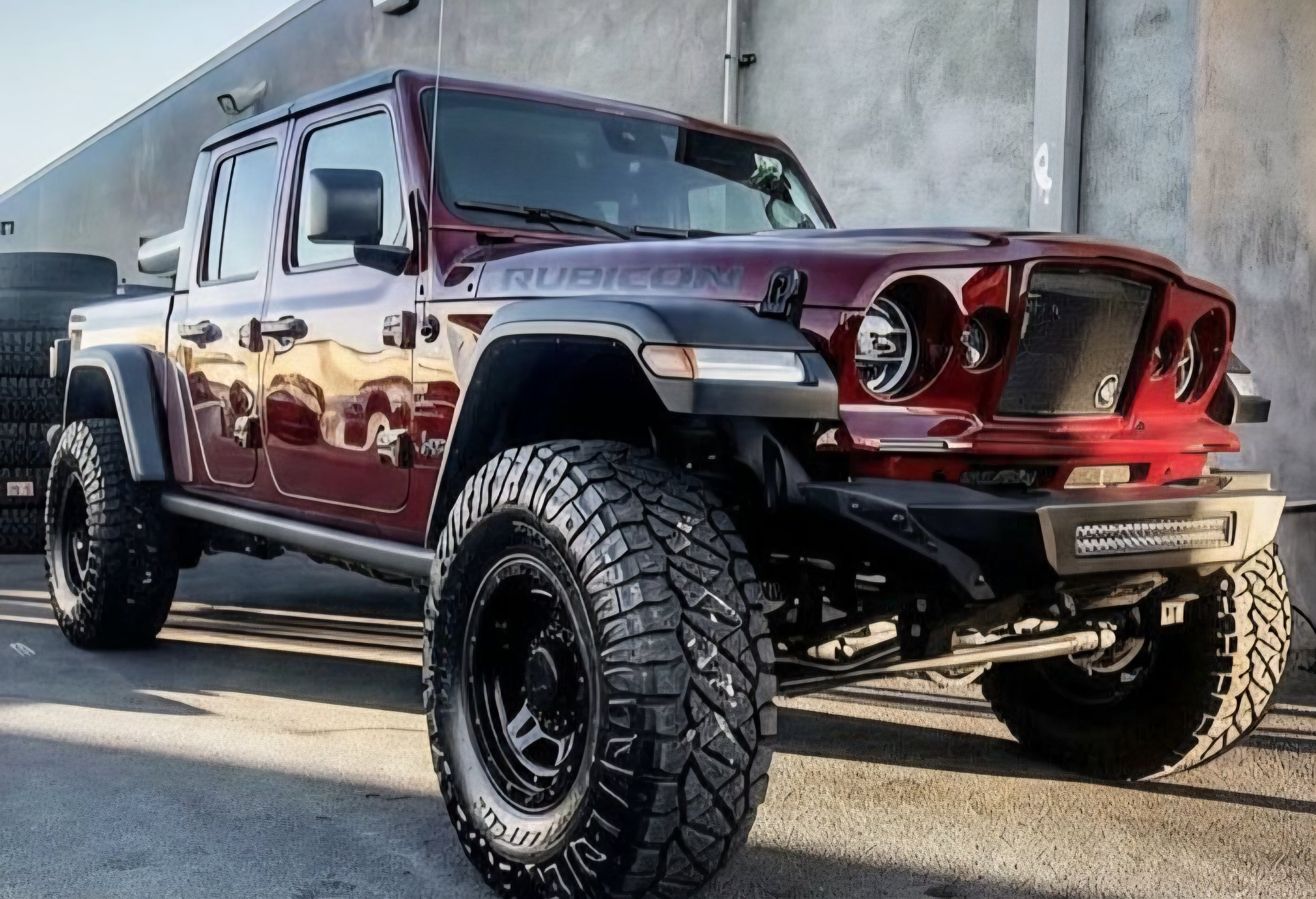 100% Bolt-On Retro Jeep Front End Conversion Kit
